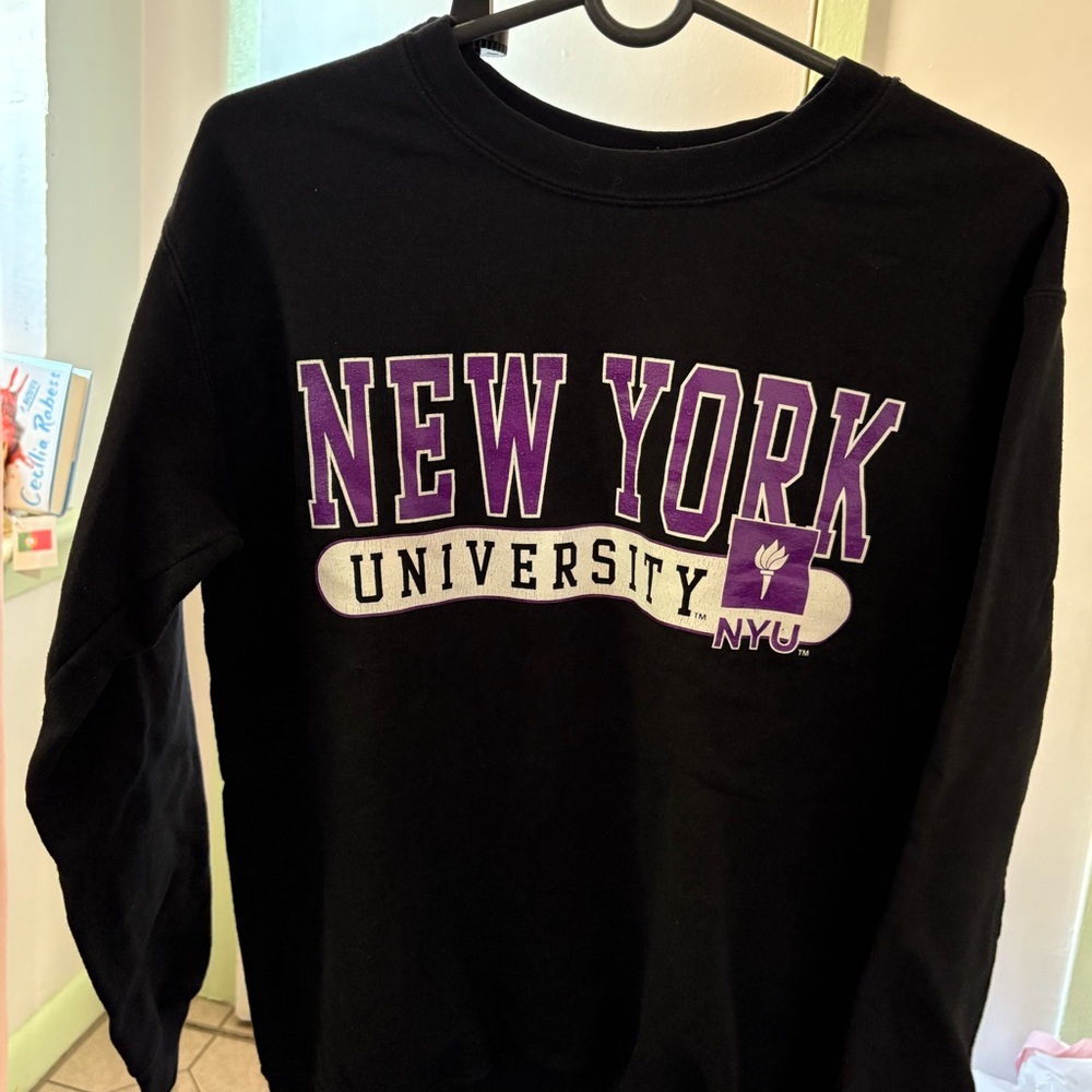 NYU Black Sweatshirt (Women’s)